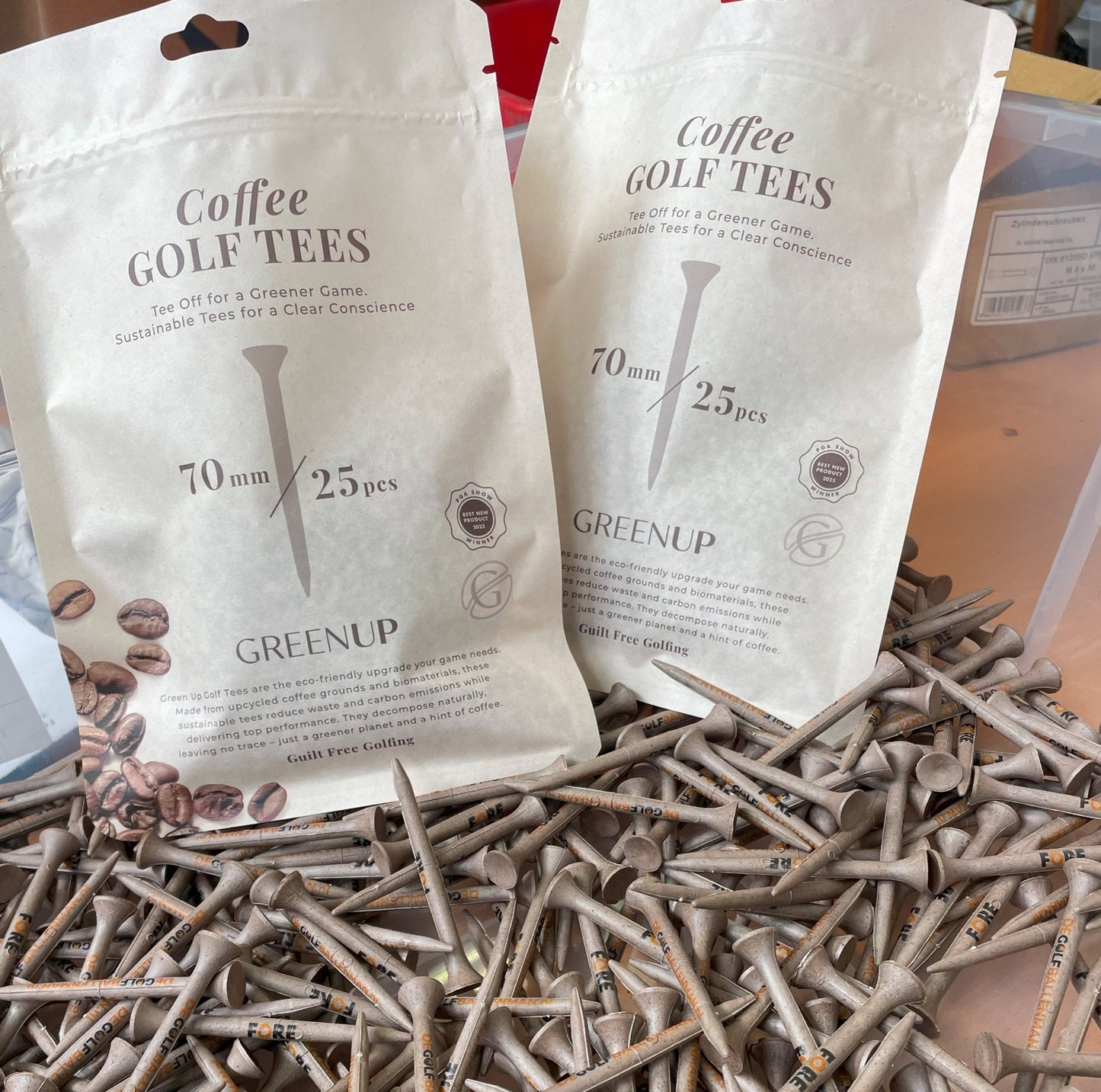 Greenup Tee 70 mm 50stk