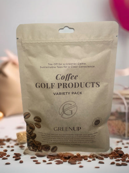 GreenUp golftees, nedbrytbart golftilbehor